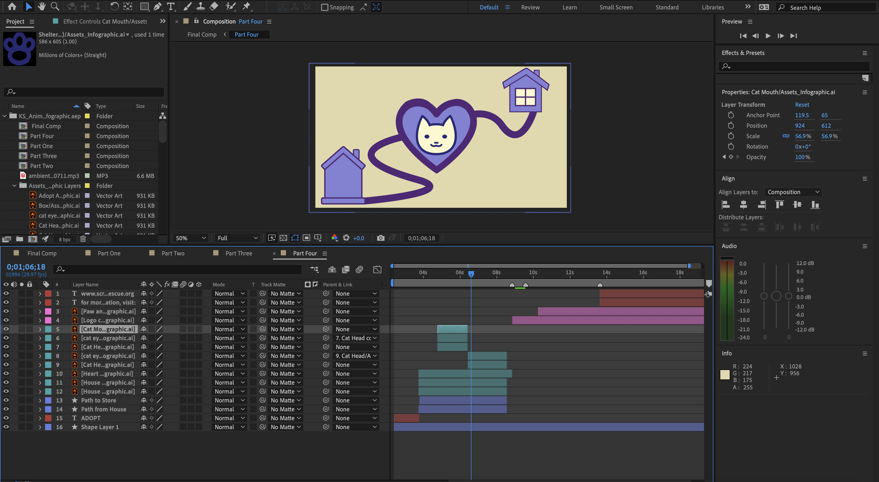 After Effects Composition Part Four